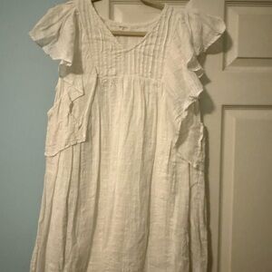 World Market Charming White Dress